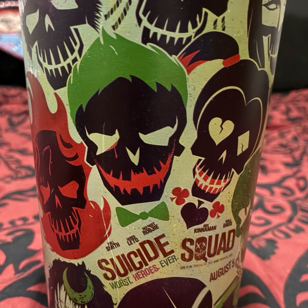 Suicide Squad Movie Promo Cup Tumbler